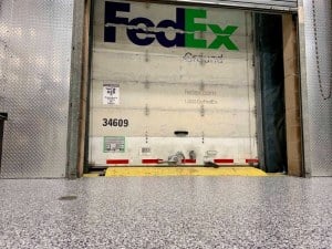 FedEx  Facility Floor Coating Indianapolis