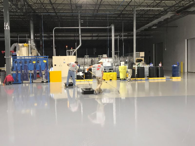 Business Floor Coatings in Zionsville Indiana