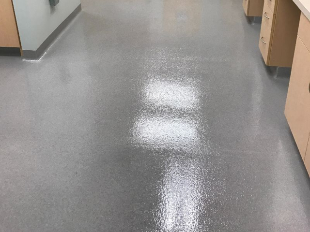 Seamless hygienic clinic floor Westfield