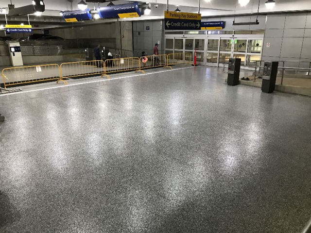 Commercial epoxy coating Indianapolis International