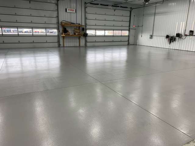 Indianapolis Commercial Epoxy Floor Boat Storage
