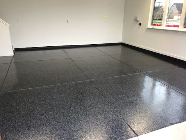 Indianapolis Epoxy Flake Garage